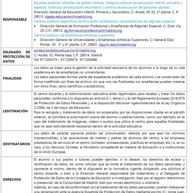 POLÍTICA DE PROTECCIÓN DE DATOS